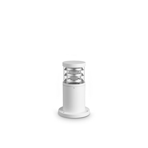 Ideal Lux TRONCO 25 cm buitenlamp op voetstuk, wit, 1x E27, IP65
