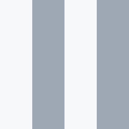 Sanders & Sanders behang strepen vergrijsd blauw en wit - 53 cm x 10.05 m - 640657