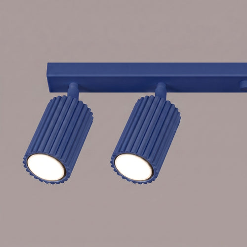 Sollux Lighting Plafondlamp KARBON 3L ultramarijn - 45x6,5x16,5cm