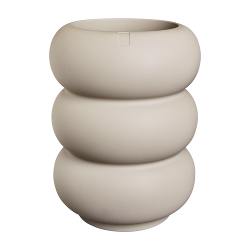 elho amber roll high 43 balanced beige | Bloempot |Premium statementdesign