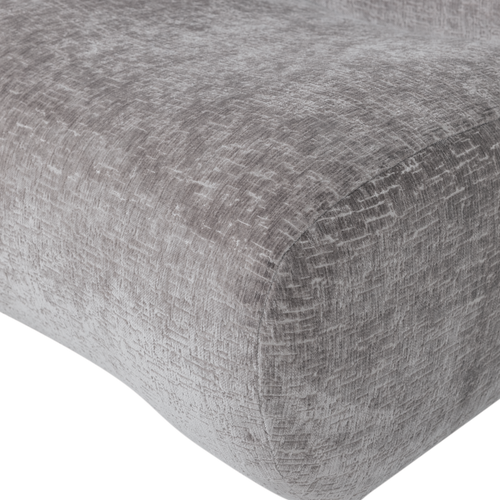 WOOOD fauteuil craquelé Nomu - Velvet - Lichtblauw - 74x76x92