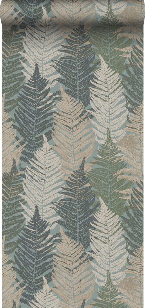 Borastapeter behang bladeren groen - 53 cm x 10.05 m - 661032 - vtwonen shop