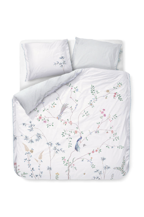 Pip Studio  Bamboo Blossom - 200 x 200/220 cm - Wit - vtwonen shop