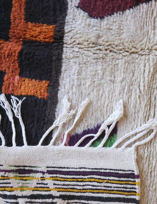 AFK Living vloerkleed Berber - handgemaakt - Wol - 211 x 287 cm