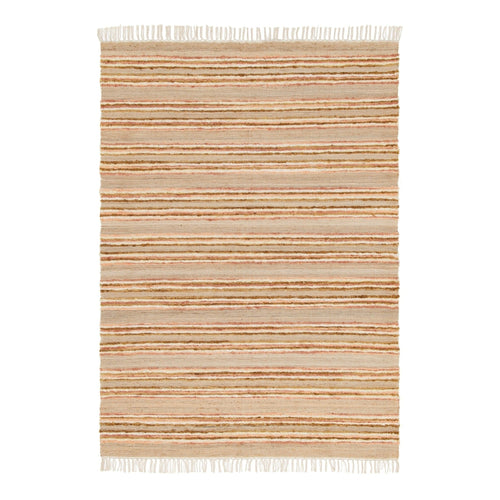 AFK Living vloerkleed Raj - handgemaakt - 60% handgekaarde wol, 30% jute, 10% katoen - 120 x 170 cm