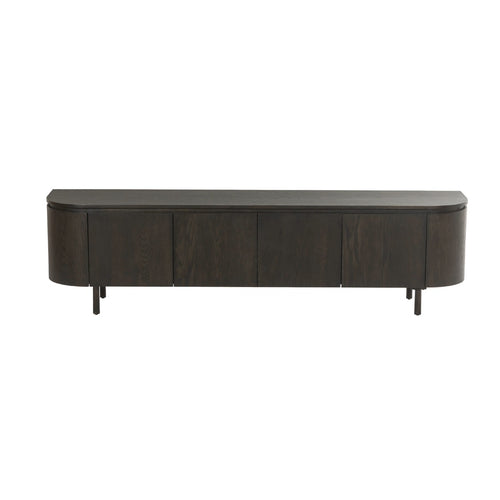 Livingfurn tv-meubel Tobago Espresso - 210cm - bruin - vtwonen shop