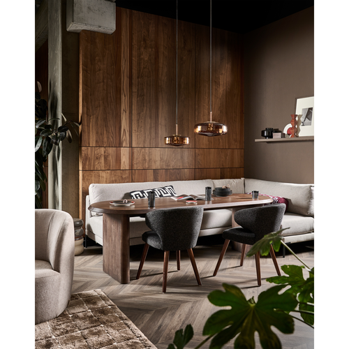 vtwonen eetkamertafel Ellips - Mango Hout - 129 - 75x240x90 - vtwonen shop