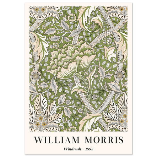 Artfulprints  William Morris - Windrush 1883   poster A4 21x29.7 cm - vtwonen shop