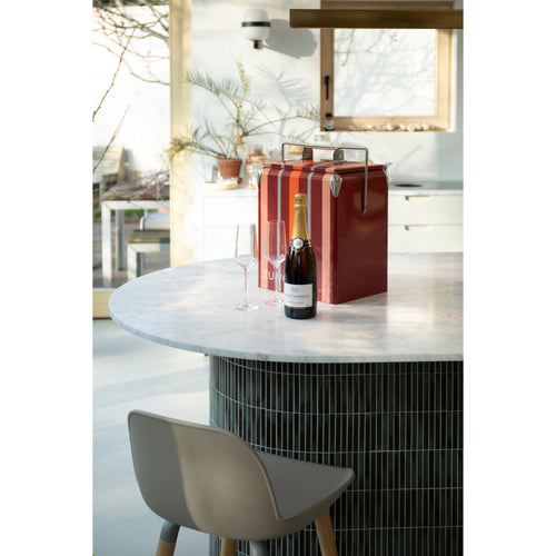 Zuiver Cooler Be Wine Koelbox Strepen Burgundy Rood