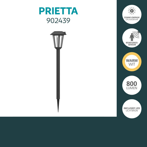 EGLO prikspot Prietta - solar - sensor