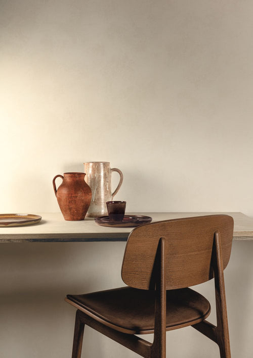 Masureel behang effen beige - 106 cm x 10.05 m - 630055 - vtwonen shop