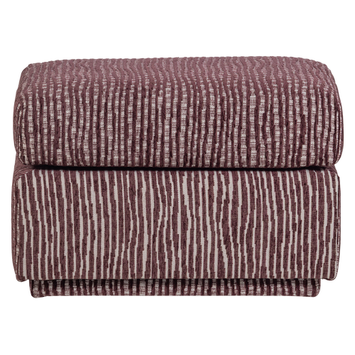 WOOOD hocker dessin Lou - Geweven Stof - Bordeauxrood - 40x60x50