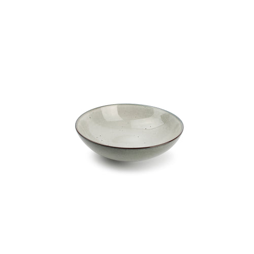 Ona - Diep bord 19,5xH6cm groen Freckles - Set van 4 - vtwonen shop