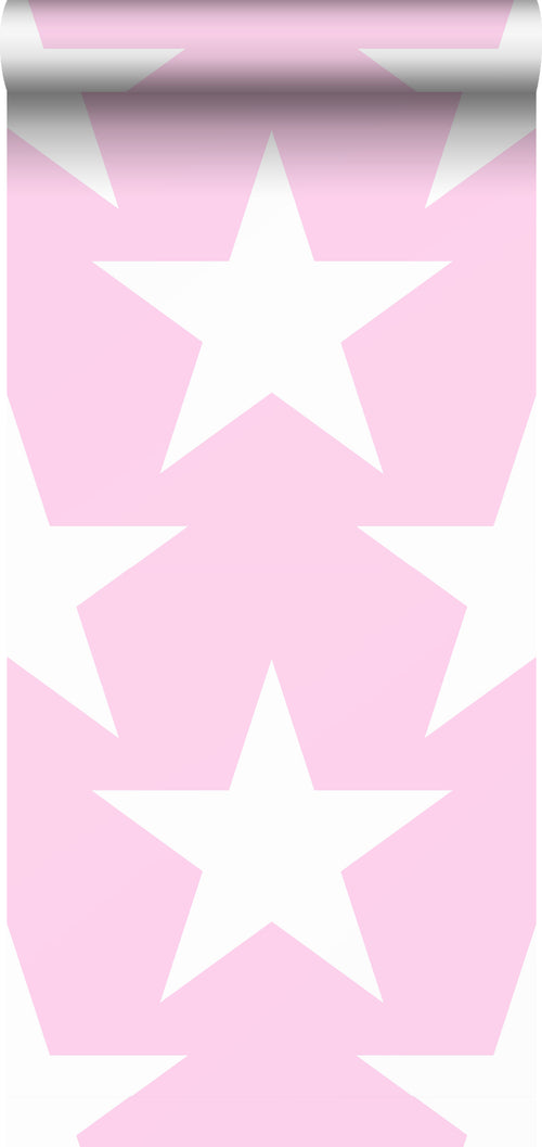Sanders & Sanders behang sterren zacht roze - 53 cm x 10.05 m - 935255
