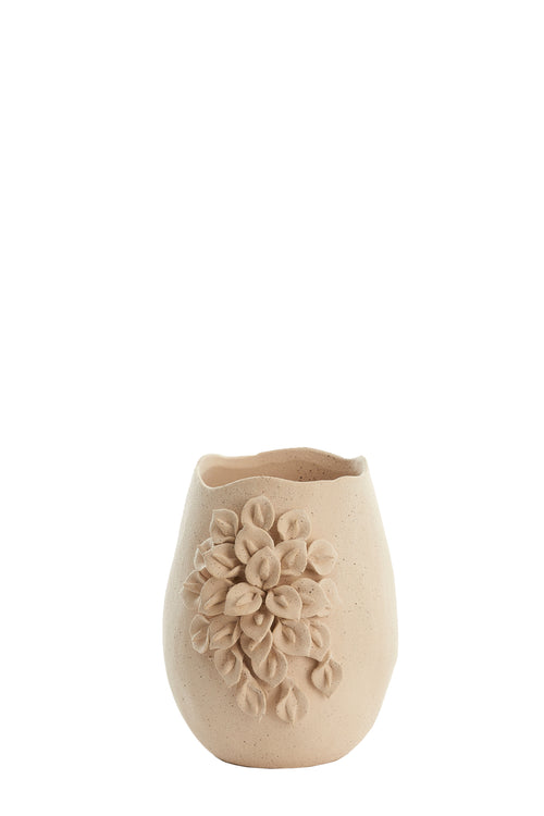 Light & Living vaas AMIATA - 23x20.5x26cm - wit - vtwonen shop