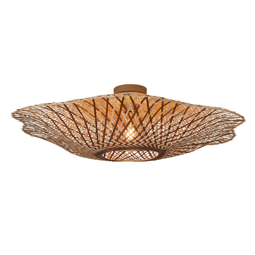 GOOD&MOJO plafonniere MADURA - bruin - Ø87cm - vtwonen shop