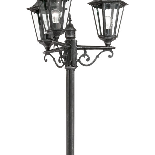 EGLO staande lamp buiten Navedo - e27 - 220 cm - zwart