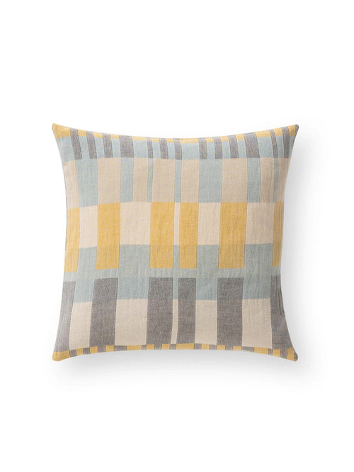 benuta kussenhoes Nico - veelkleurig/geel - 45x45 cm