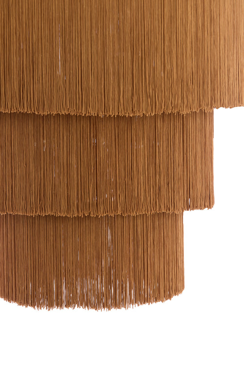 Light & Living hanglamp MALAIKA - bruin - Ø45x50cm