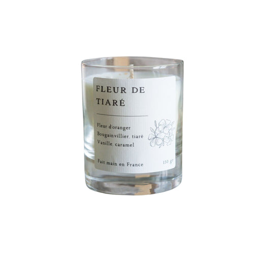 Leaves&Co natuurlijke geurkaars - Fleur de Tiare 150gr - vtwonen shop