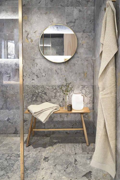 Villa Collection Bodo houten bankje naturel - 90 x 45 cm