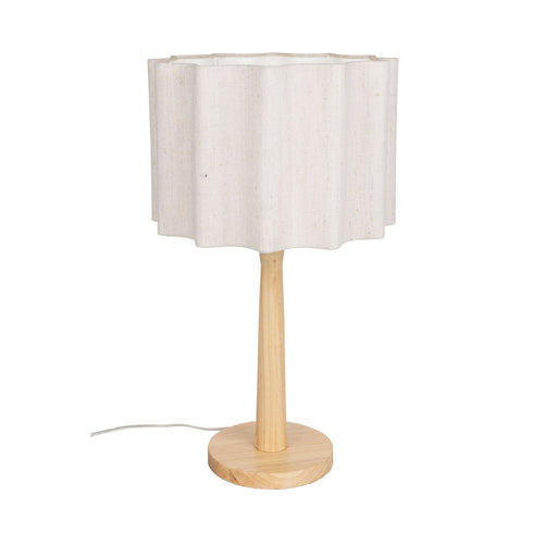 Dutchbone Scallop Tafellamp Naturel