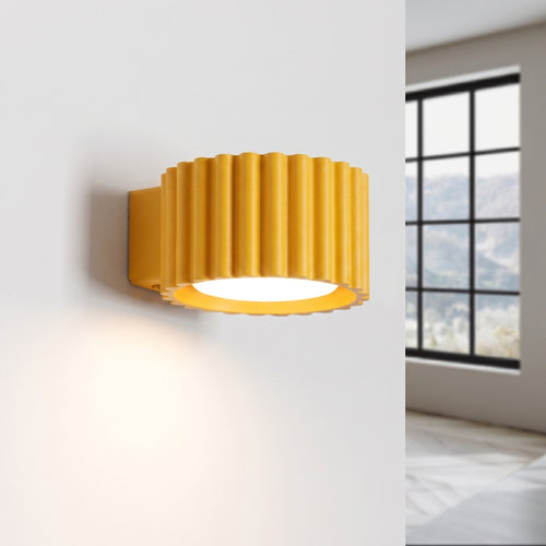 Sollux Lighting Wandlamp AURA geel Gx53 - 10x12x6cm