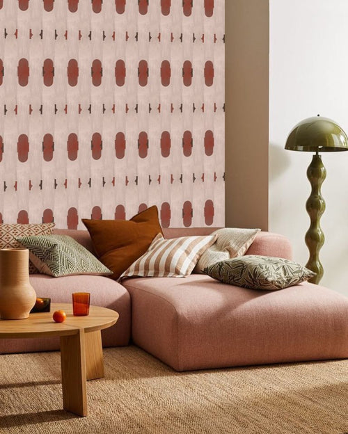 Catchii Behang Fez Favour Cognac - vtwonen shop