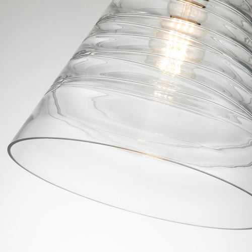 Elstead Feiss Elmore Koepel Hanglamp Plafondlamp Gepolijst Chroom