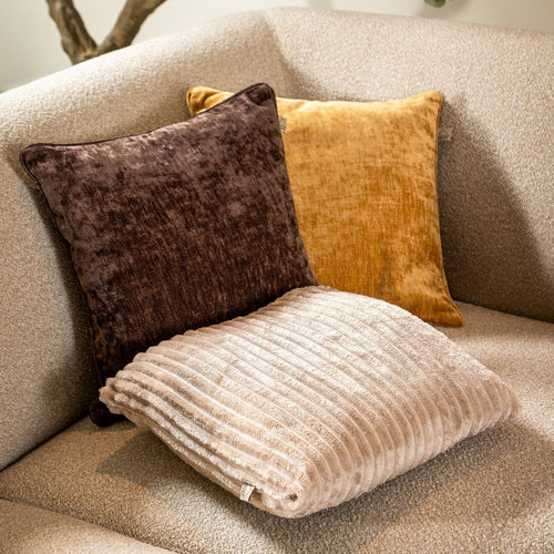 MART - kussenhoes 45x45 cm - zacht ribfluweel - corduroy - Pumice Stone - beige