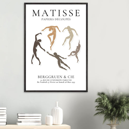 Artfulprints Poster Matisse – The human ring I   - 70x100 cm - Meerkleurig