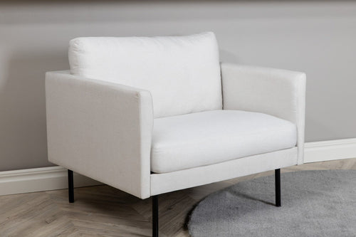 BRAM Fauteuil Rowen - Wit - vtwonen shop