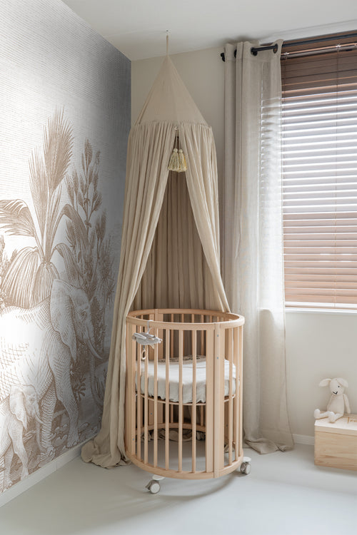 ESTAhome fotobehang jungle-motief beige - 300 x 279 cm - 159062 - vtwonen shop