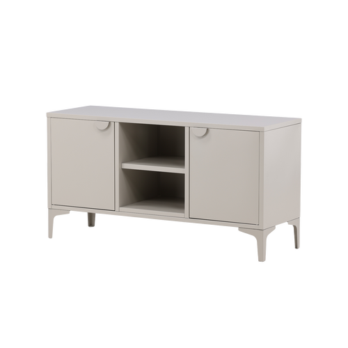 Nest living Frederik Metalen tv-meubel beige - vtwonen shop