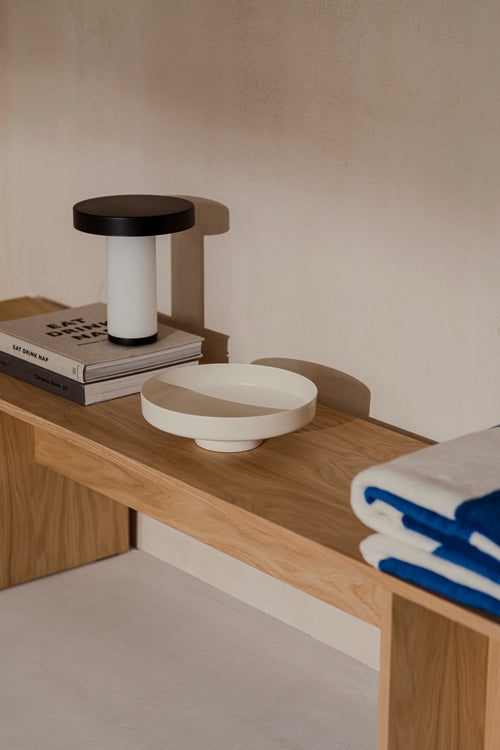 noo.ma VILU Stalen kom - Piazza Beige - vtwonen shop