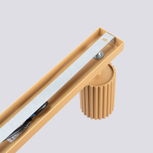 Sollux Lighting Plafondlamp KARBON 6L goud - 117x6,5x16,5cm