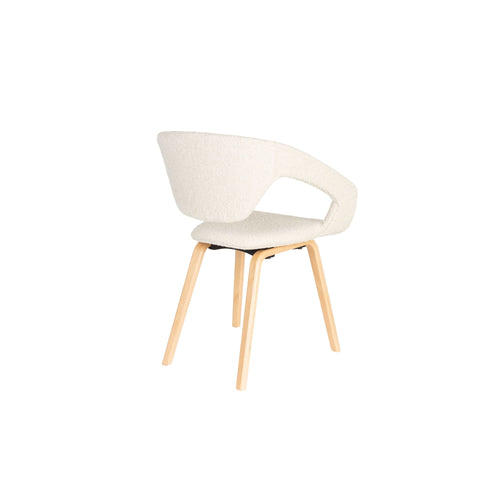Zuiver Flexback Eetkamerstoelen  Beige - Set van 2 - vtwonen shop