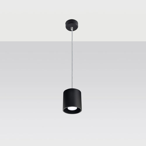 Sollux Lighting Hanglamp ORBIS 1 zwart - 10x10x110cm