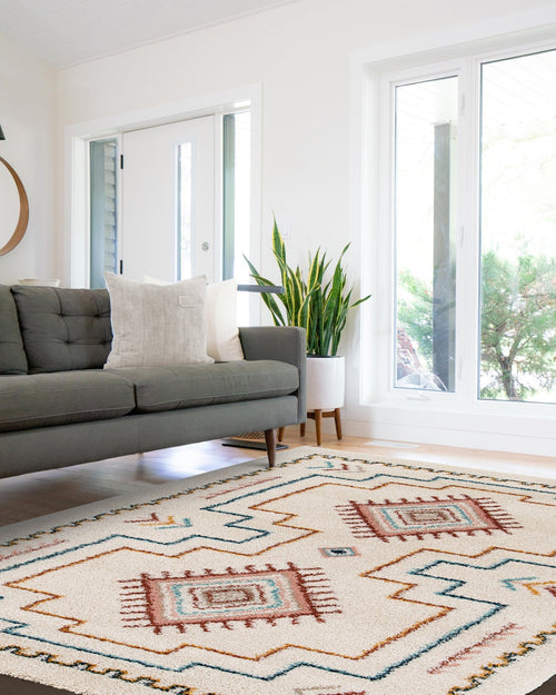 AFK Living vloerkleed  Sierra - shaggy - veelkleurig - 120 x 170 cm - vtwonen shop