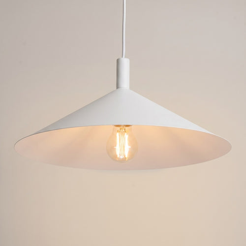 Sollux Lighting Hanglamp NOX 40 wit - 40x40x135cm