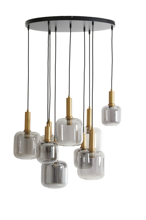 Light & Living hanglamp Lekar - brons - 83.5x83.5x79.5 cm