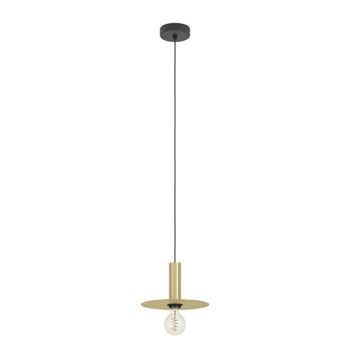 EGLO hanglamp Escandell - e27 - 25 cm - zwart/goud - vtwonen shop