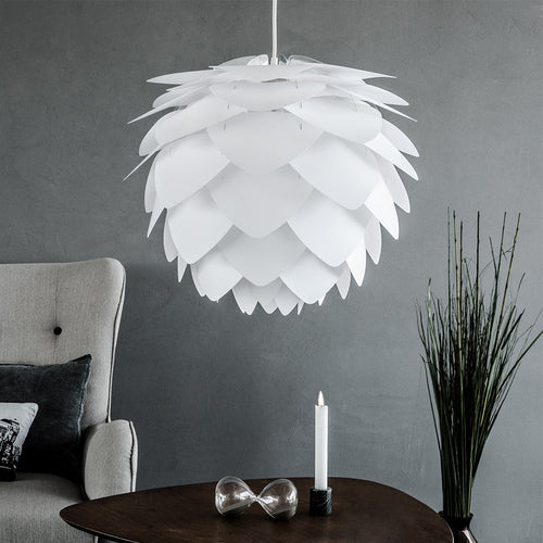 Umage Silvia Medium hanglamp white - met koordset wit - Ø 50 cm - vtwonen shop