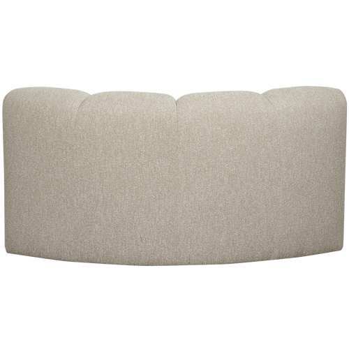 WOOOD hoekelement Mojo - Bouclé - Beige Melange - 75x68x77 cm - vtwonen shop