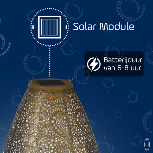 Lumiz solar lampion - vtwonen shop