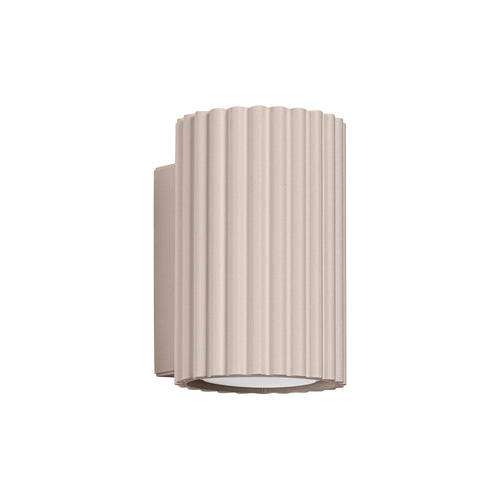 Sollux Lighting Wandlamp KARBON 10 taupe - 6,5x8,5x10cm