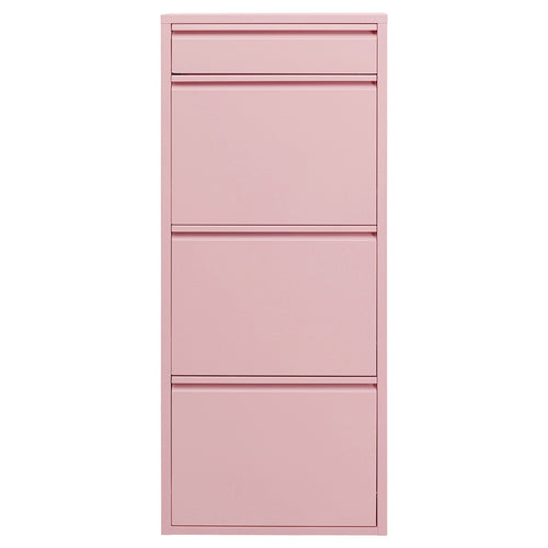 Kare Design Schoenenkast Caruso - roze - 3+1 laden - vtwonen shop