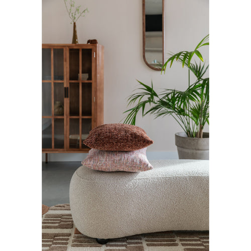 Housecraft Living Noxx Hocker Teddy stof Beige - vtwonen shop