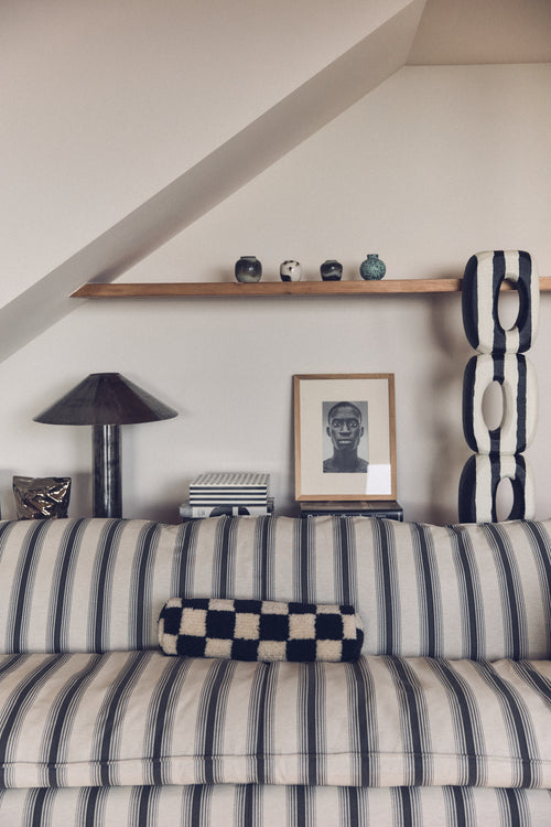 HKLIVING bank Nomad – rocco chalkstripe – 244cm - vtwonen shop