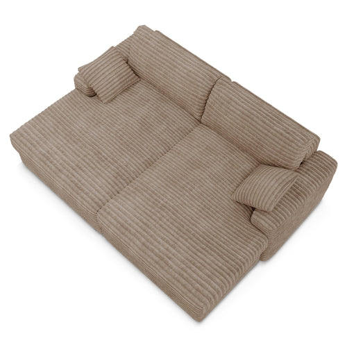 Premium Interiors - Sofa PLUM - xxl ribfluweel mol 260cm